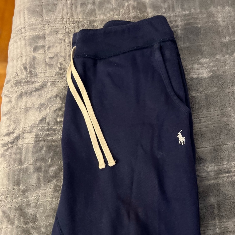 Men’s Polo Navy Sweats (LG) for $50